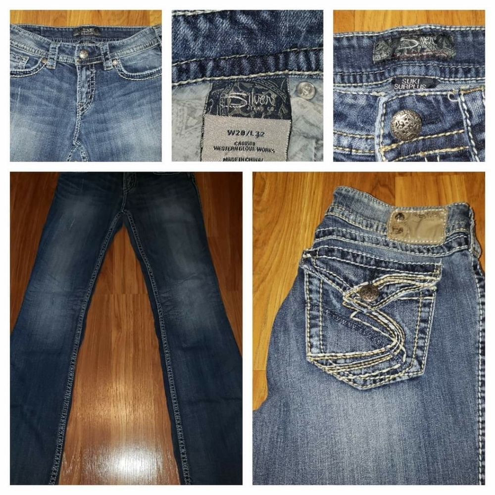 Silver Brand Suki jeans Size 28W / 32L